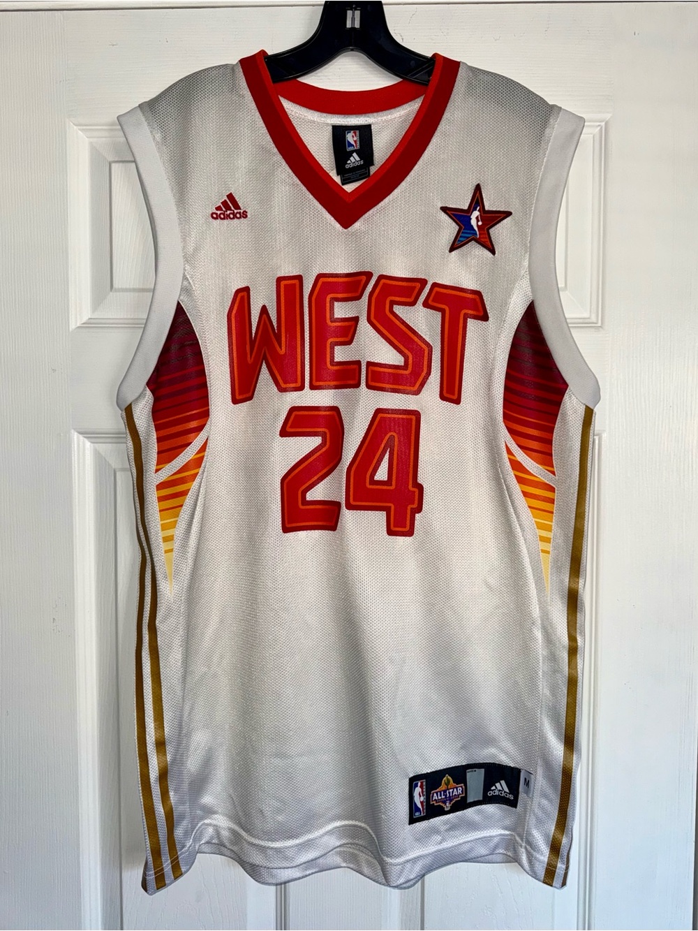 Adidas KOBE BRYANT 24 WEST ALL STAR Phoenix 2009 LAKERS JERSEY M NBA Authentics